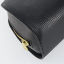 LOUIS VUITTON Epi Dauphine GM Cosmetic Pouch Black M48432 LV Auth 153346-14