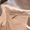 GUCCI GG Supreme Web Sherry Line Bag PVC Beige Gold 10 02 056 Auth 153349-21