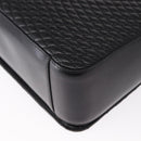 BALLY Quilted Shoulder Bag Leather Black Gold Auth 153353-17