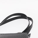 BALLY Quilted Shoulder Bag Leather Black Gold Auth 153353-14