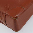 LOUIS VUITTON Epi Porte Documents Voyage Business Bag Brown M54478 Auth 153355-17