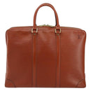 LOUIS VUITTON Epi Porte Documents Voyage Business Bag Brown M54478 Auth 153355-13