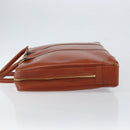 LOUIS VUITTON Epi Porte Documents Voyage Business Bag Brown M54478 Auth 153355-4