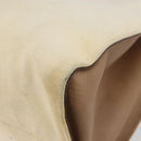 GUCCI Bamboo Hand Bag Canvas Ivory Gold 109138 Auth 153356-15