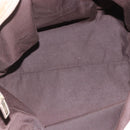 GUCCI GG Canvas Sherry Line Tote Bag Beige Pink 131231 Auth 153359-18