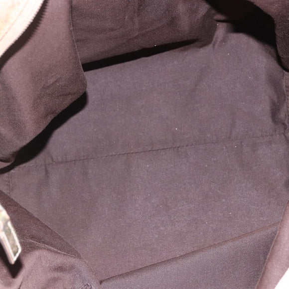 GUCCI GG Canvas Sherry Line Tote Bag Beige Pink 131231 Auth 153359