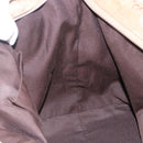 GUCCI GG Canvas Sherry Line Tote Bag Beige Pink 131231 Auth 153359-20