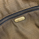 FENDI Zucca Canvas Vanity Hand Bag Black Brown Auth 153365-19