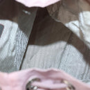 PRADA Backpack Nylon Pink Silver Auth 153366-11