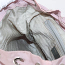 PRADA Backpack Nylon Pink Silver Auth 153366-29