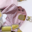 PRADA Backpack Nylon Pink Silver Auth 153366-30