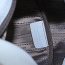 Salvatore Ferragamo Gancini Tote Bag Leather Light Blue Gold Auth 153367-26