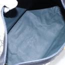 GUCCI GG Supreme Sherry Line Boston Bag PVC Navy Gold Red Auth 153368-18