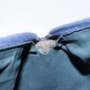 GUCCI GG Supreme Sherry Line Boston Bag PVC Navy Gold Red Auth 153368-21