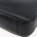 GUCCI Bamboo Hand Bag Leather 2way Black Gold 001 1998 1638 Auth 153369-14