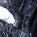 GUCCI Bamboo Hand Bag Leather 2way Black Gold 001 1998 1638 Auth 153369-22