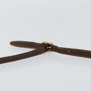 GUCCI GG Supreme Web Sherry Line Bag PVC Beige Gold 89 02 032 Auth 153370-8