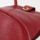 LOUIS VUITTON Epi Cluny Shoulder Bag Red M52257 LV Auth 153374-15