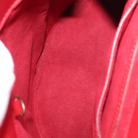 LOUIS VUITTON Epi Cluny Shoulder Bag Red M52257 LV Auth 153374
