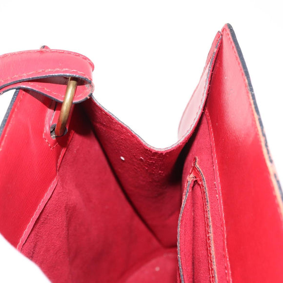 LOUIS VUITTON Epi Cluny Shoulder Bag Red M52257 LV Auth 153374