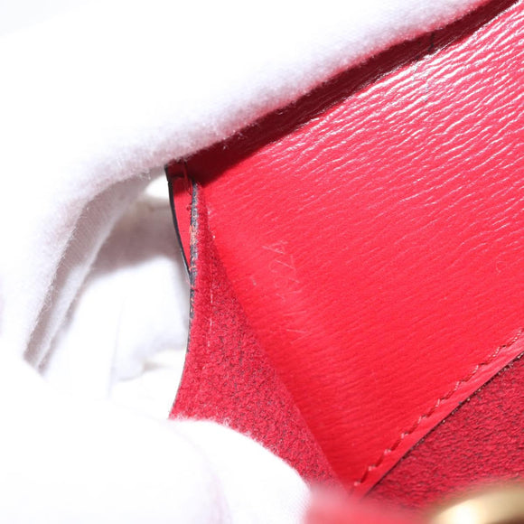 LOUIS VUITTON Epi Cluny Shoulder Bag Red M52257 LV Auth 153374