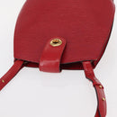 LOUIS VUITTON Epi Cluny Shoulder Bag Red M52257 LV Auth 153374-6