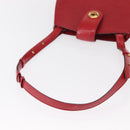 LOUIS VUITTON Epi Cluny Shoulder Bag Red M52257 LV Auth 153374-7