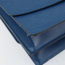 LOUIS VUITTON Epi Grenel Shoulder Bag Blue M52362 LV Auth 153376-11