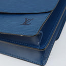 LOUIS VUITTON Epi Grenel Shoulder Bag Blue M52362 LV Auth 153376-12