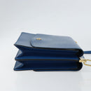 LOUIS VUITTON Epi Grenel Shoulder Bag Blue M52362 LV Auth 153376-4