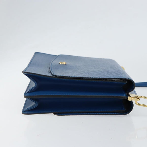 LOUIS VUITTON Epi Grenel Shoulder Bag Blue M52362 LV Auth 153376