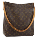 LOUIS VUITTON Monogram Looping GM Shoulder Bag M51145 LV Auth 153378-1