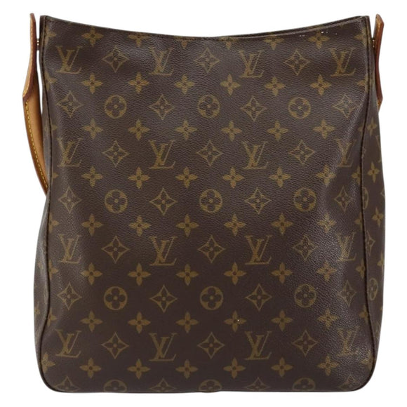 LOUIS VUITTON Monogram Looping GM Shoulder Bag M51145 LV Auth 153378