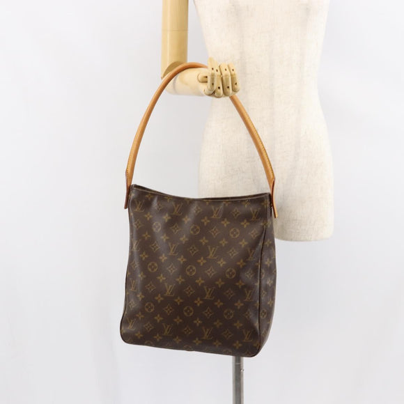 LOUIS VUITTON Monogram Looping GM Shoulder Bag M51145 LV Auth 153378