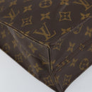 LOUIS VUITTON Monogram Sac Plat Hand Bag M51140 LV Auth 153379-16