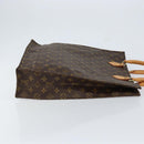 LOUIS VUITTON Monogram Sac Plat Hand Bag M51140 LV Auth 153379-3