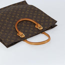 LOUIS VUITTON Monogram Sac Plat Hand Bag M51140 LV Auth 153379-6