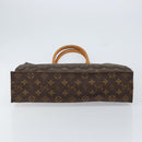 LOUIS VUITTON Monogram Sac Plat Hand Bag M51140 LV Auth 153379-5