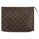 LOUIS VUITTON Monogram Poche Toilette 26 Pouch M47542 LV Auth 153380-13