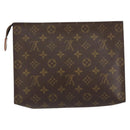 LOUIS VUITTON Monogram Poche Toilette 26 Pouch M47542 LV Auth 153380-2