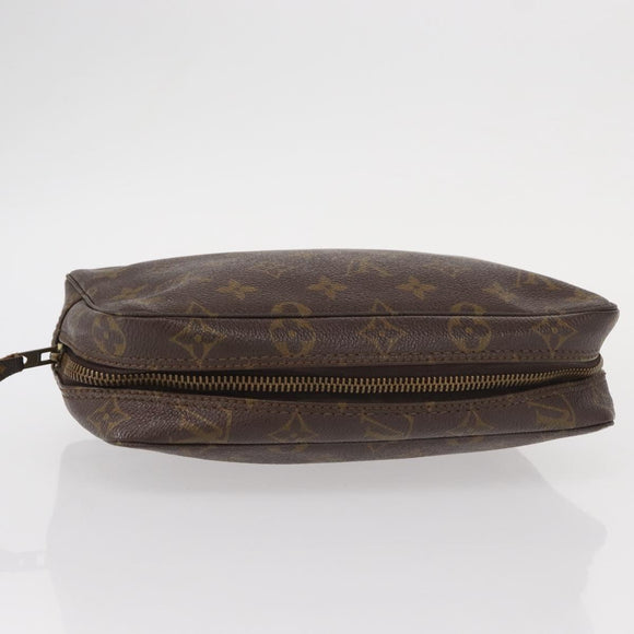 LOUIS VUITTON Monogram Trousse Toilette 23 Clutch Bag M47524 LV Auth 153381