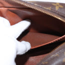 LOUIS VUITTON Monogram Compiegne 28 Clutch Bag M51845 LV Auth 153382-10