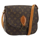 LOUIS VUITTON Monogram Saint Cloud GM Shoulder Bag M51242 LV Auth 153386-1
