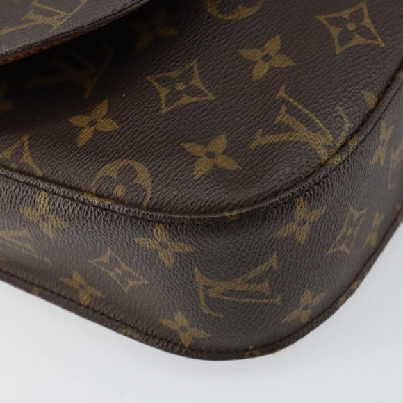 LOUIS VUITTON Monogram Saint Cloud GM Shoulder Bag M51242 LV Auth 153386