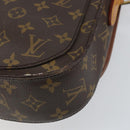 LOUIS VUITTON Monogram Saint Cloud GM Shoulder Bag M51242 LV Auth 153386-8
