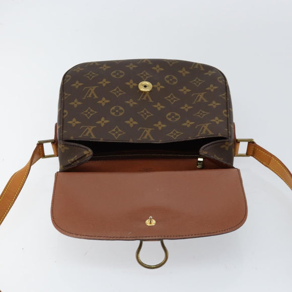 LOUIS VUITTON Monogram Saint Cloud GM Shoulder Bag M51242 LV Auth 153386