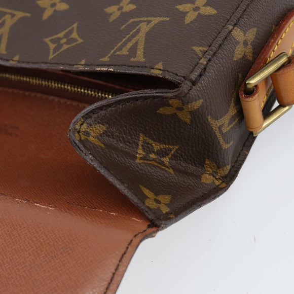 LOUIS VUITTON Monogram Saint Cloud GM Shoulder Bag M51242 LV Auth 153386