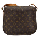 LOUIS VUITTON Monogram Saint Cloud GM Shoulder Bag M51242 LV Auth 153386-2