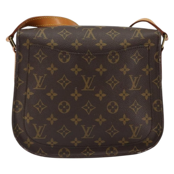 LOUIS VUITTON Monogram Saint Cloud GM Shoulder Bag M51242 LV Auth 153386