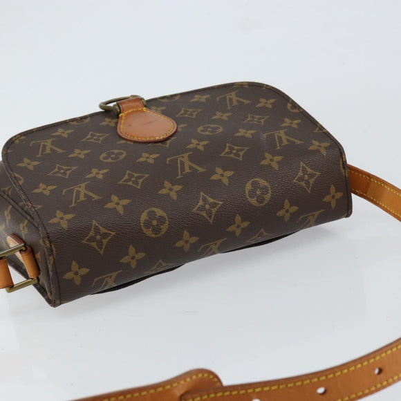 LOUIS VUITTON Monogram Saint Cloud GM Shoulder Bag M51242 LV Auth 153386